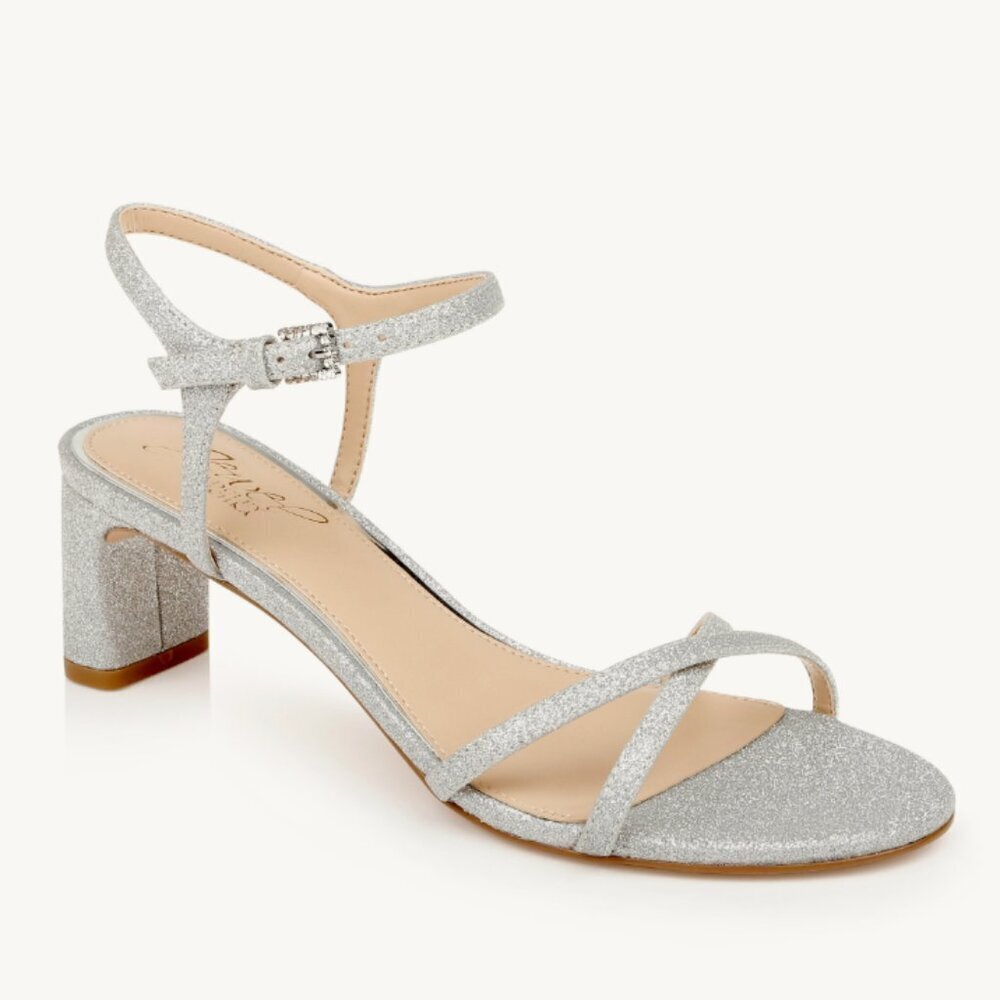 Jewel Badgley Mischka Omari Block Heel